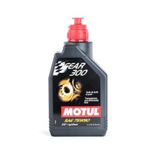 Motul Gear 300 75w90 100 Percent Synthetic Gear Oil 1 Liter 105777 