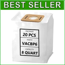 Ultimate 20-Pack Atrix HEPA Bags; 8 Quart, Lightweight Dust Collection Solution