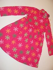Gymboree Cheery All The Way Girl Girls Size 7 Pink Snowflake Dress NWT NEW