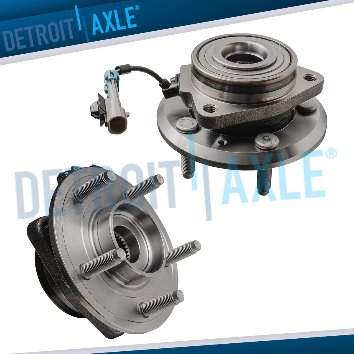 Juego De 2 Rulemanes (cojinetes) De Rueda Delantera Completa Para Chevy Equinox, Pontiac Torrent, Suzuki XL-7 - Incluye Buje Y Tornillos