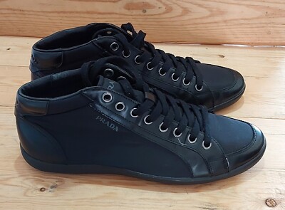 PRADA High top sneakers black size 9 US / 8 Uk / 42EU prada Black