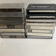 Lot of 16 Maxell XL-II 90 TDK SA Sony Cassette Tapes Type II High Bias Used