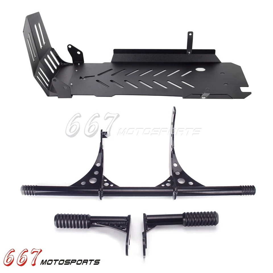 Kit de barras de carretera y placa de deslizamiento para Harley Street Bob FXBBS 114 FXBB 107 2018-2025 Foto 4 de 4