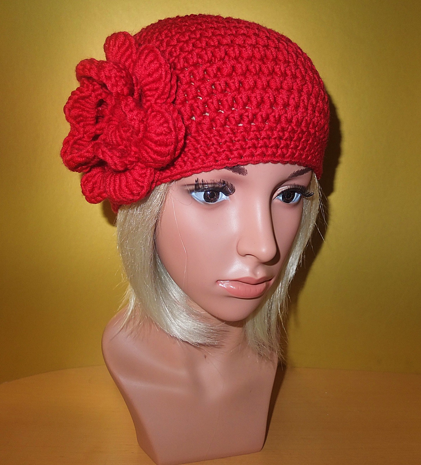 WUYJI Damen Häkelmütze Mit Bommel - Handgemachte Strickmütze Für Herbst & Winter