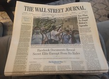 Precious Paul Ellering Signed WSJ NEWSPAPER W/proof Road Warriors AUTOGRAPHED