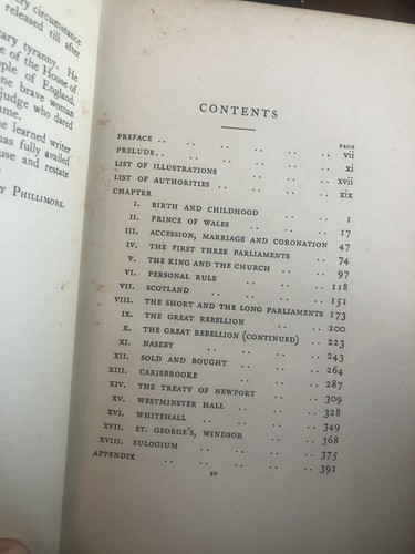 Charles Wheeler Coit THE LIFE OF CHARLES THE FIRST Houghton Mifflin 1926 book - Picture 9 of 18