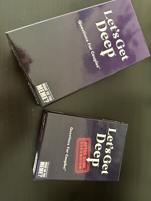 Let's Get Deep Adult Party Game & Let’s Get Deep After Expansion Bundle ...