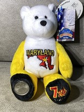 Maryland State Bear  Quarter 7th Limited Treasures Coin Plush Beanie