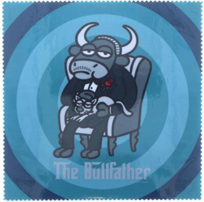 La Kelnet Microfasertuch - Comic - The Bullfather in blau - Microfasertuch - NEU