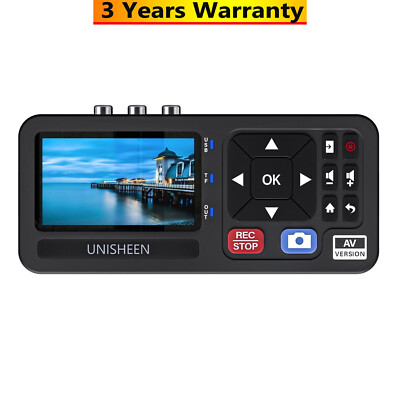 Unisheen UR230A AV Video Recorder Box VCR to MP4 Converter 3'' for CVBS/S-Video