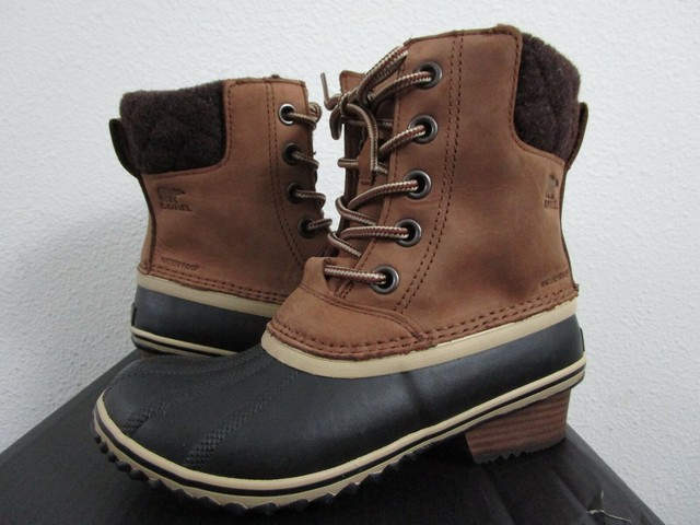sorel slimpack lace boot