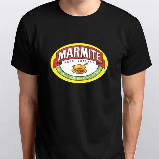 MARMITE NEW T-SHIRT sizes S M L XL XXL colours Black white mens womens