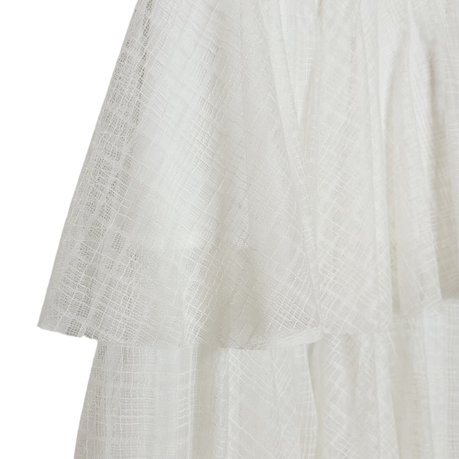 Zac Posen Annabelle White Dress Size 4 Womens Cot… - image 5