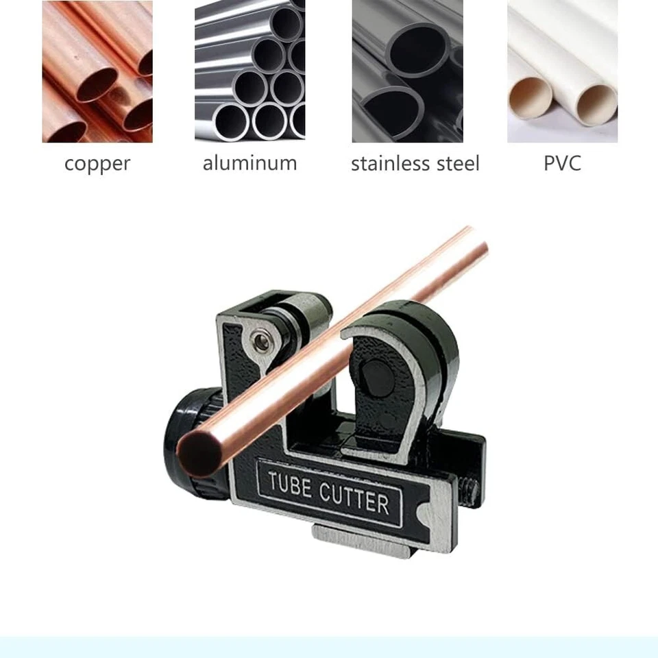 Mini Light Tubing PVC Pipe Cutter For Tube/Copper/ Cutting 1/8 To 1-1/8 Inch - Image 2 of 4