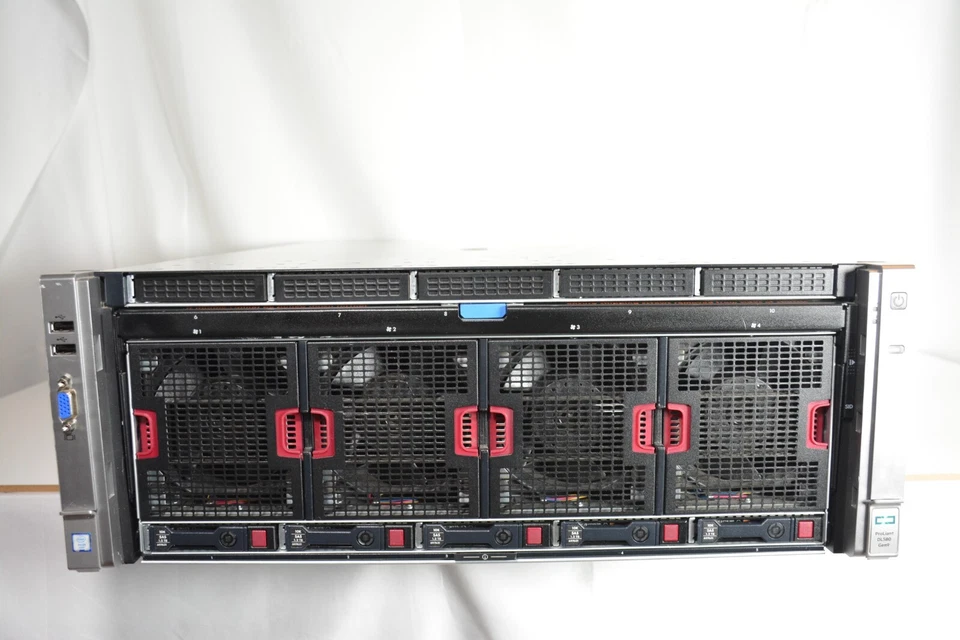 HP HPe DL580 G9 Gen9  4x Xeon E7-8880 V4 2.20GHz 88C 60M 512GB 5x1.8TB - Image 2 of 4