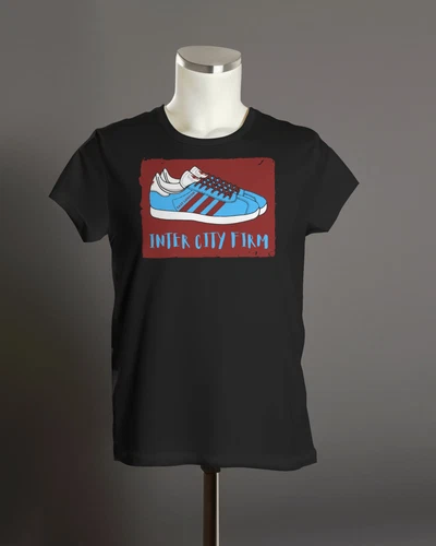 Inter City Firm Gazelle T-Shirt | West Ham Hooligan Firm ICF | Unisex Organic