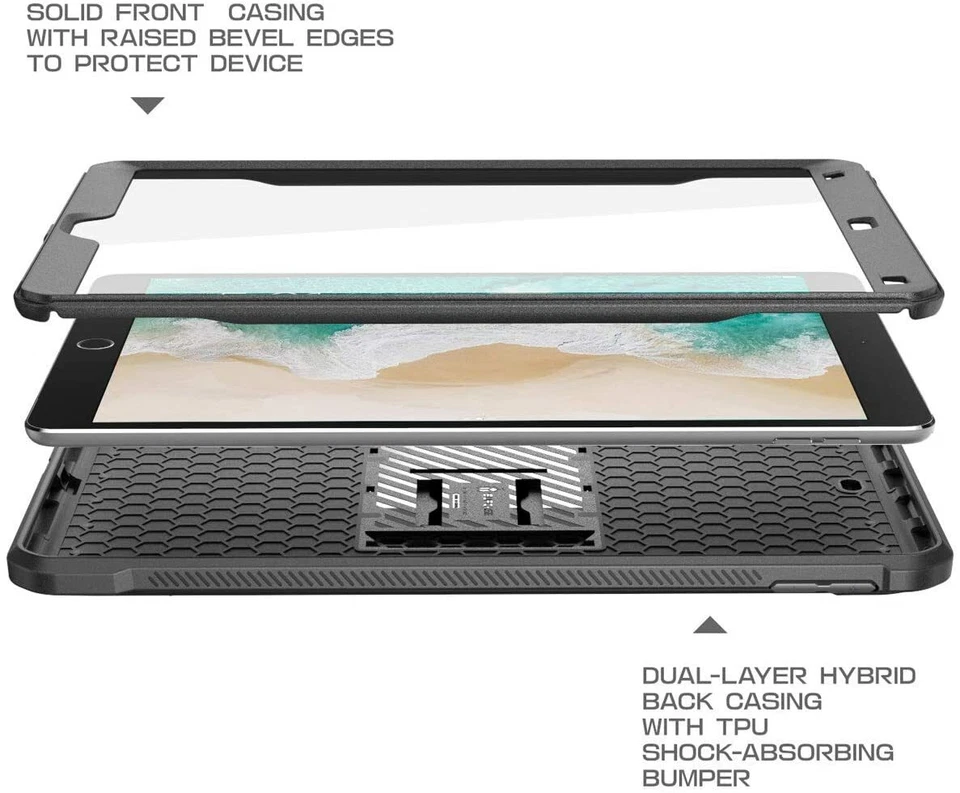 SUPCASE for Apple iPad Pro 10.5" 2017, Full-Body Screen Case Rugged Stand Cover - Image 2 of 4
