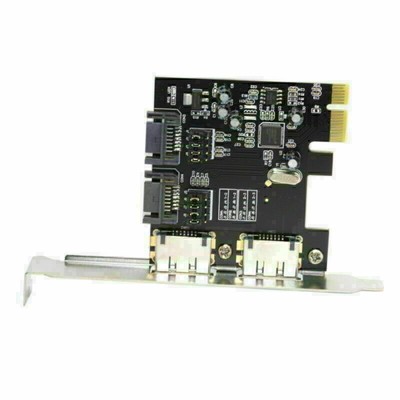 Xiwai PCI-E To 4 Ports SATA 3.0 ESATA SATA3 6Gbps Expansion Card PCI-E Adapter