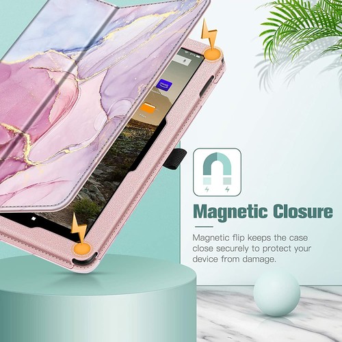 Folio Case For Fire HD 10 /HD 10 Plus 11th Gen 2021 Slim Fit Stand Smart Cover - Picture 6 of 43