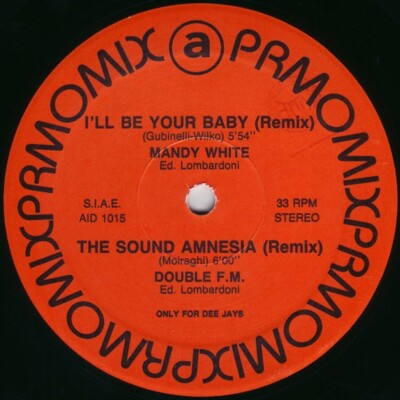 Various - (12'' Rare Promo) Mandy White, Double FM, Olimpia, Tech Maker, Valez