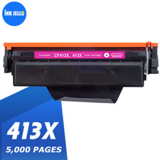 Magenta Toner Cartridge CF413X Fits For HP Colour LaserJet Pro M452dw M452nw