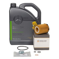 5L ORIGINAL Mercedes Motoröl Öl 5W-30 MB 229.51 + HIRSCHER Ölfilter 2701800109 5L ORIGINAL Mercedes Motoröl Öl 5W-30 MB 229.51 + HIRSCHER Ölfilter 2701800109