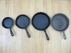 Wagner skillets 6.5, 8, 10.5, 10.5 - 4 lot - FAST SHIPPING