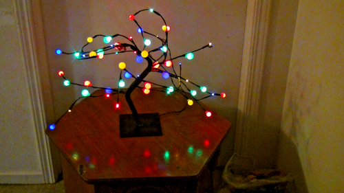 River of Goods Blooming Cherries LED Tree 18" Connected with 20ft Cord Complete - Picture 2 of 24