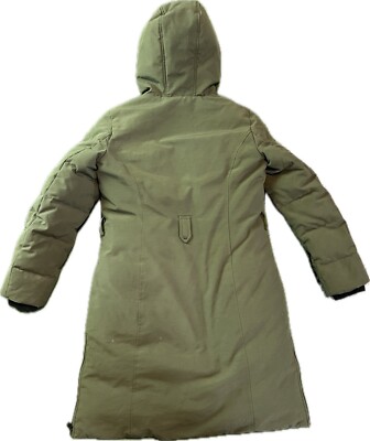 Lauren Ralph Lauren Green Parka Down Coat Jacket Womens Small P