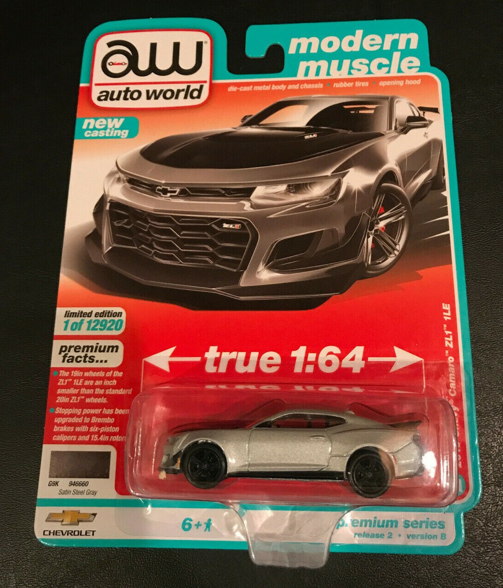 2021 Auto World Silver 2019 Chevrolet Camaro ZL1 1LE Release 2