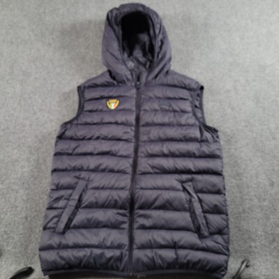 Robe Di Kappa Hooded Puffer Vest Womens L Centro Univeritario Sportivo Italiano