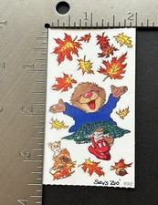 Vintage Suzy s Zoo Fall Autumn Sticker Mod