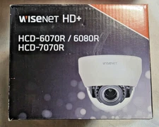 Hanwha Techwin Wisenet HCD-6080R HD+ 2MP Analog HD Dome Camera with Night Vision