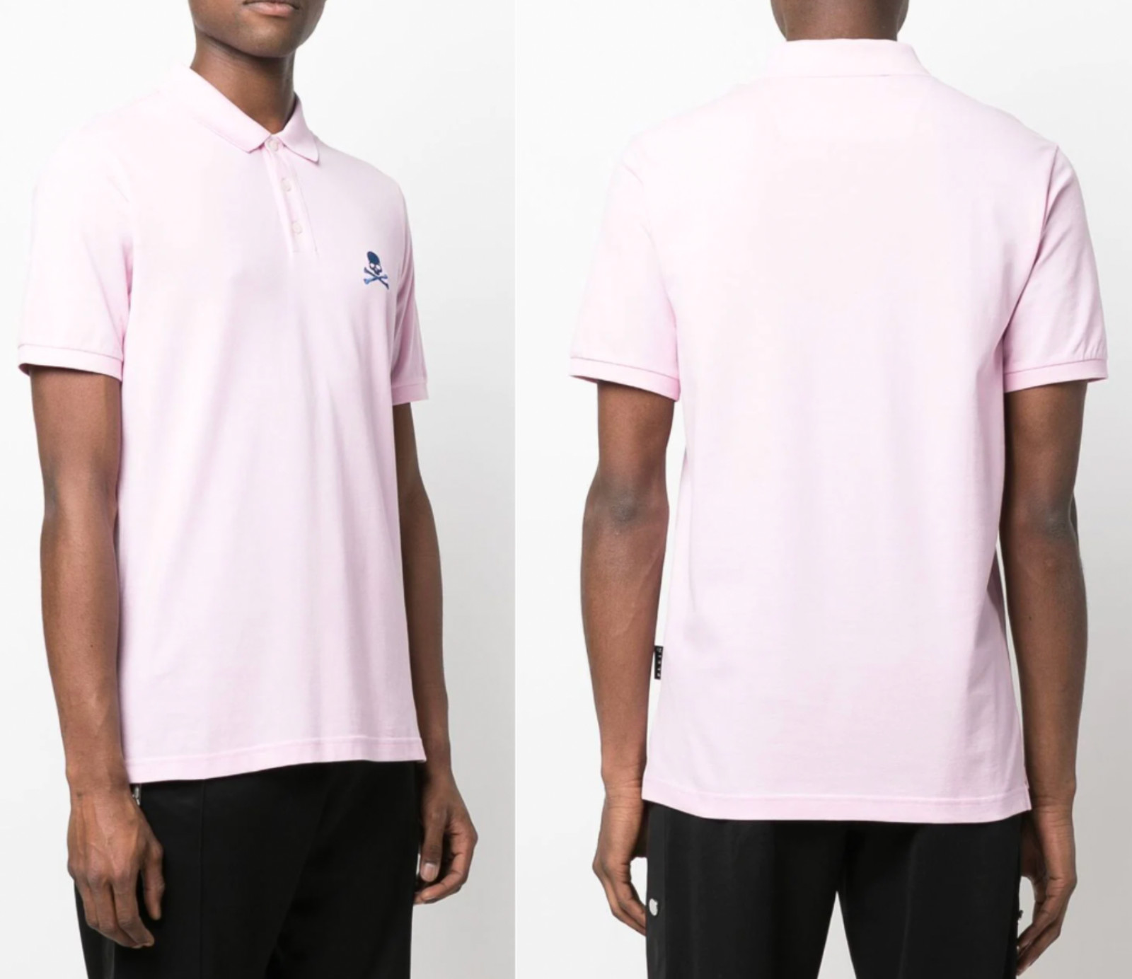 Philipp Plein Polo Shirt SS Skull Logo Top New XL