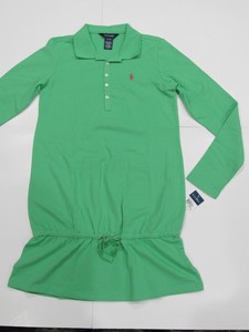 long sleeve polo dress girls