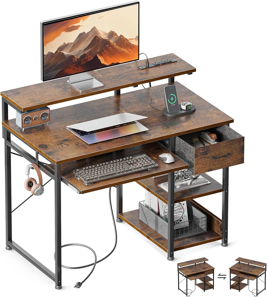 40 inch study on sale table
