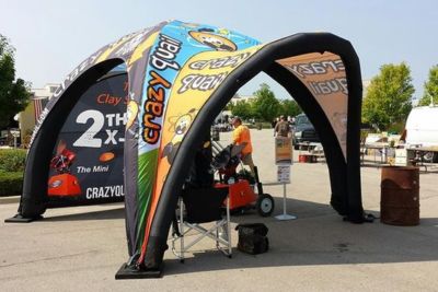 Luftdicht Aufblasbares Gewerbliches Event Strand Zelt Für Messen Und Tailgating