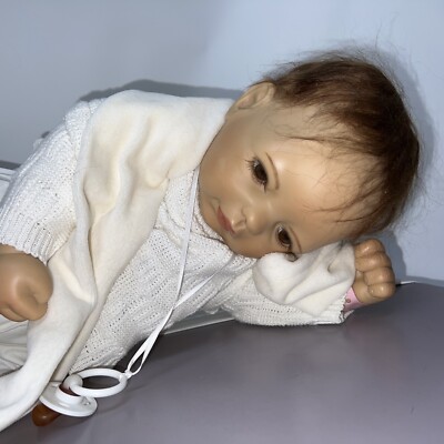 20  Vinyl Inge Tenbusch Sigikid German Baby Doll Weighted Vinyl Limbs 78/500 O