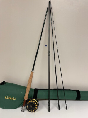 Cortland CL Graphite 9' 4 Piece Fly Fishing Rod with MR POP 2 STH Reel and  Case | eBay