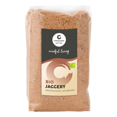 Jaggery - indischer Vollrohrzucker 400g | COSMOVEDA
