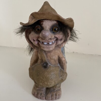 Vintage Ny Form Nyform Norway Original Vintage Troll 117 6 1/2'' Tall With Tag