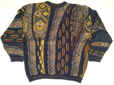 Vintage COOGI Blues Authentic Sweater Australia Biggie Cosby