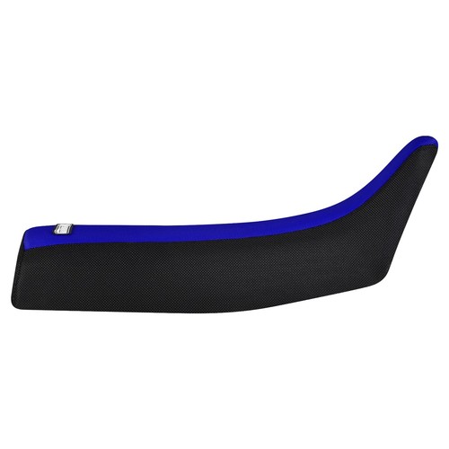 1984-2002 HONDA XR 200 R SEAT COVER by Enjoy MFG BLACK/BLUE standard #340 LOGO - Picture 2 of 5