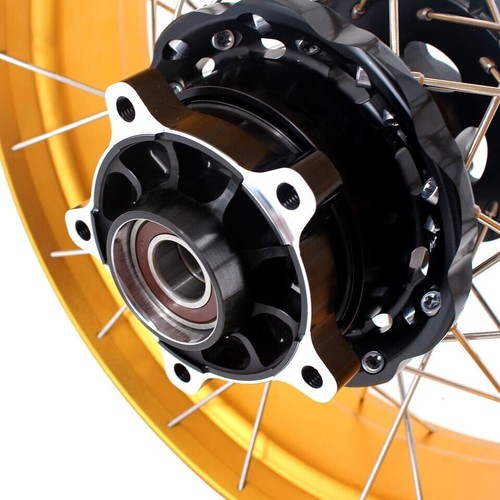 VMX 19-17In. Rims Tubeless Wheels Fit BMW F750GS 2016-2024 Supermotors CUSH Hubs - Picture 9 of 17