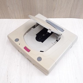 Japanese Sega Saturn White Console Bundle with Virtua Stick Light Gun & 5 Games