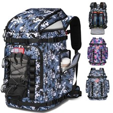 masterwow Ski Boot Bag Backpack, 60L Ski Boot Bag Waterproof Travel Backpack ...