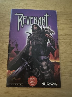 Revenant Eidos interactive Guide instruction/User Book Paperback