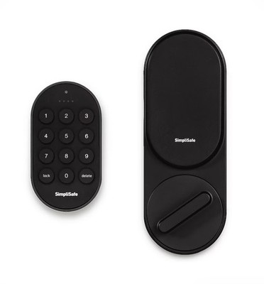 SimpliSafe Smart Lock Door Lock w/ Keyless Entry Deadbolt & Keypad - Black - NEW