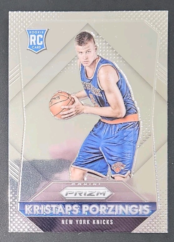 Kristaps Porzingis 2015-16 Panini Prizm Rookie Card (no.348)