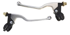Fits Kawasaki Clutch & Brake Lever Set with Perch Cable Adjuster Dirt Bike